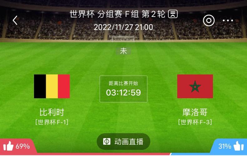 比利时vs摩洛哥历史比分结果